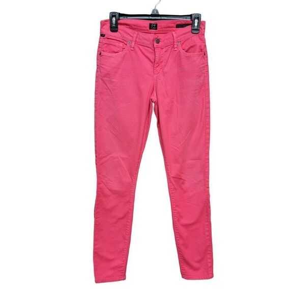 Citizens of Humanity Thompson Medium Rise‎ Skinny Jeans Shocking Pink Womens 26 - Picture 1 of 16